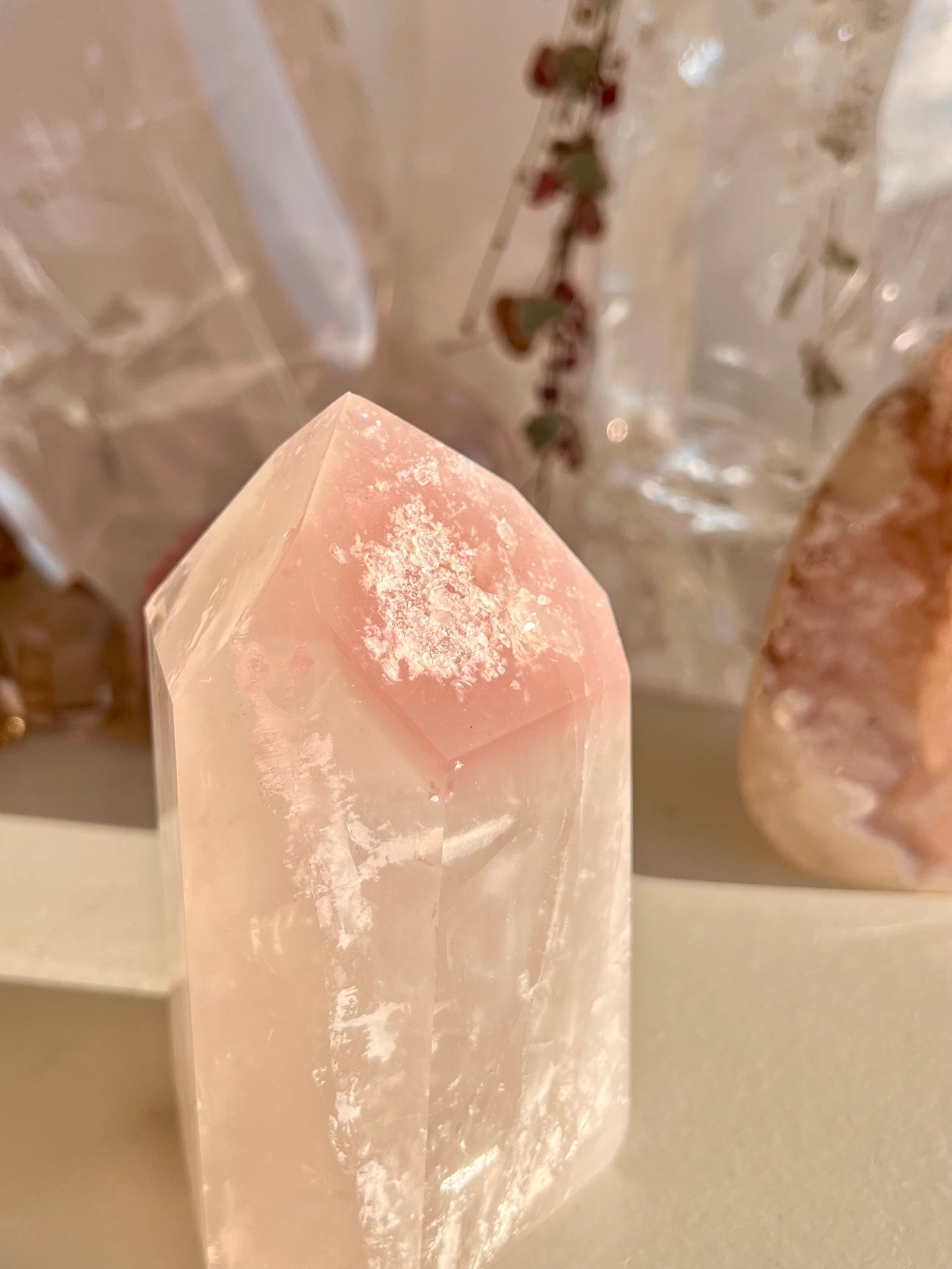 XL Pink Lithium Quartz