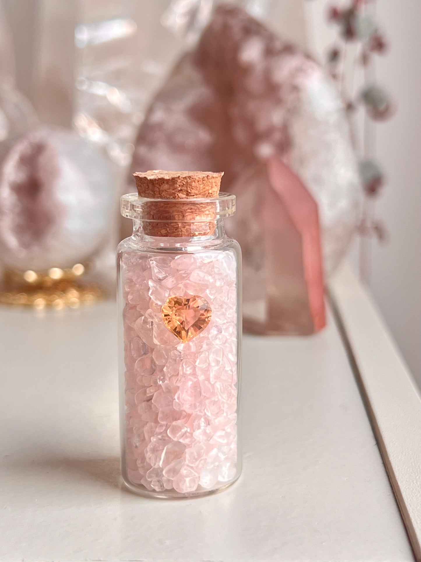 Blissful bottle - citrine