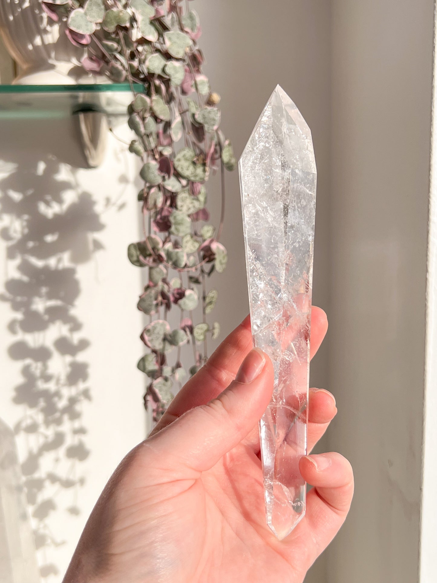 Lemurian Quartz wand