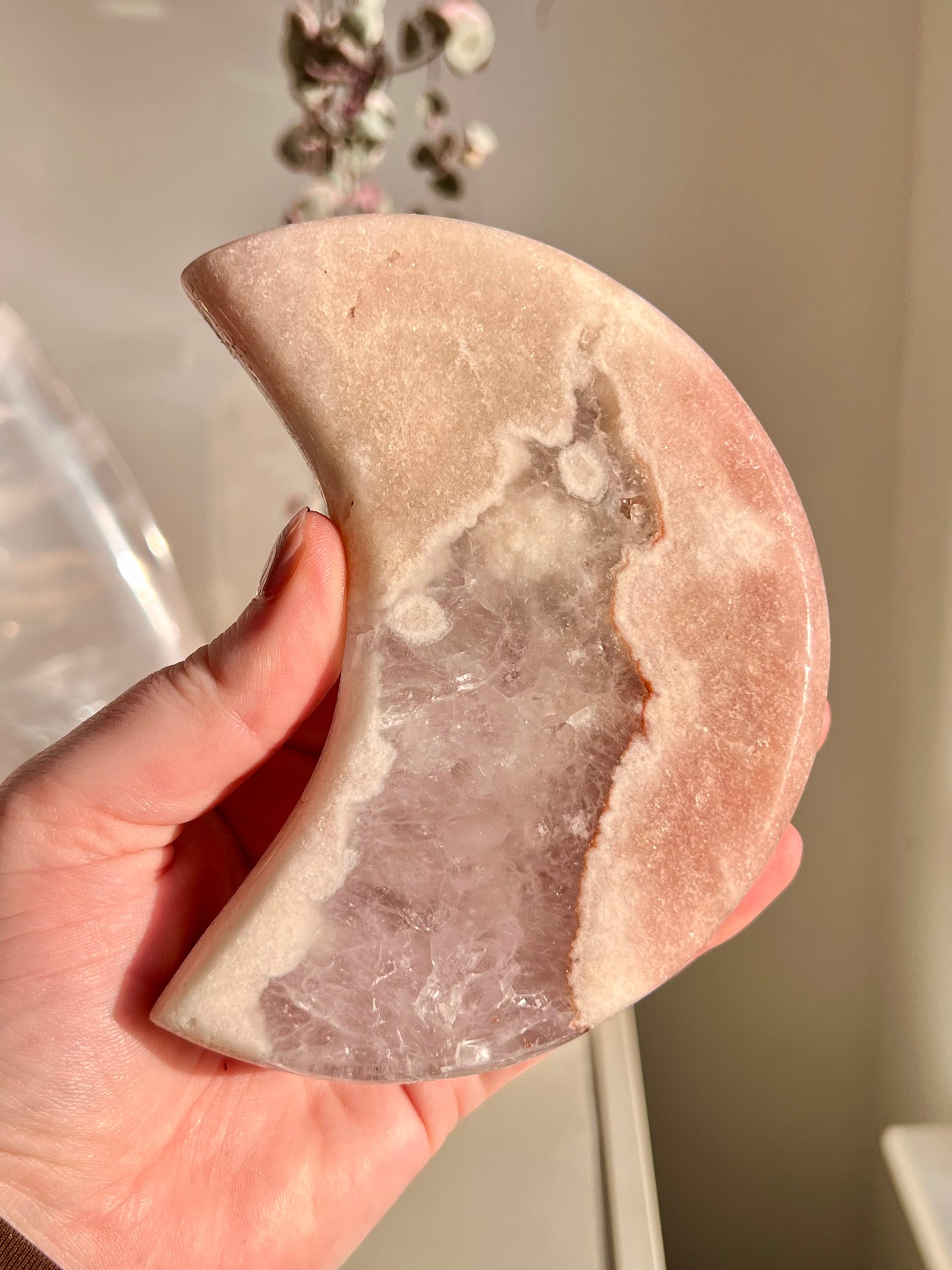 Pink amethyst moon
