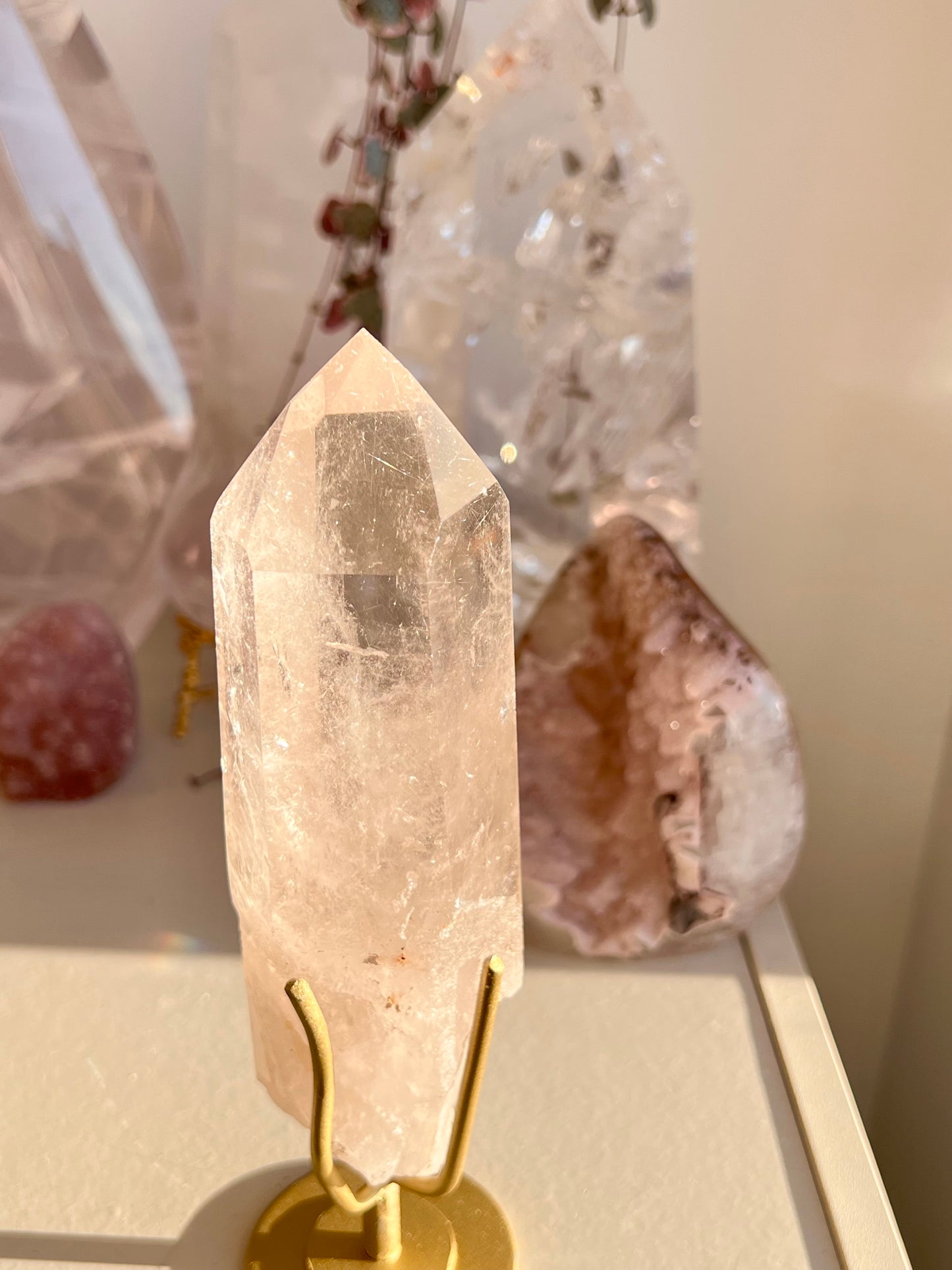 Golden Smokey Quartz with Rutile