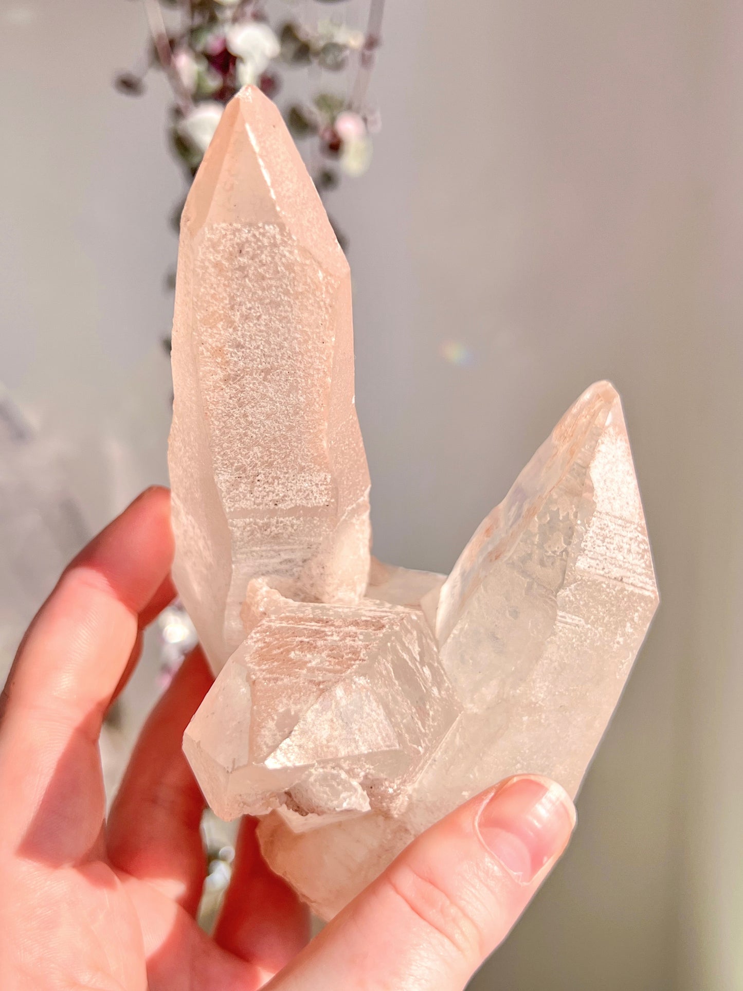 Pink Lemurian Quartz