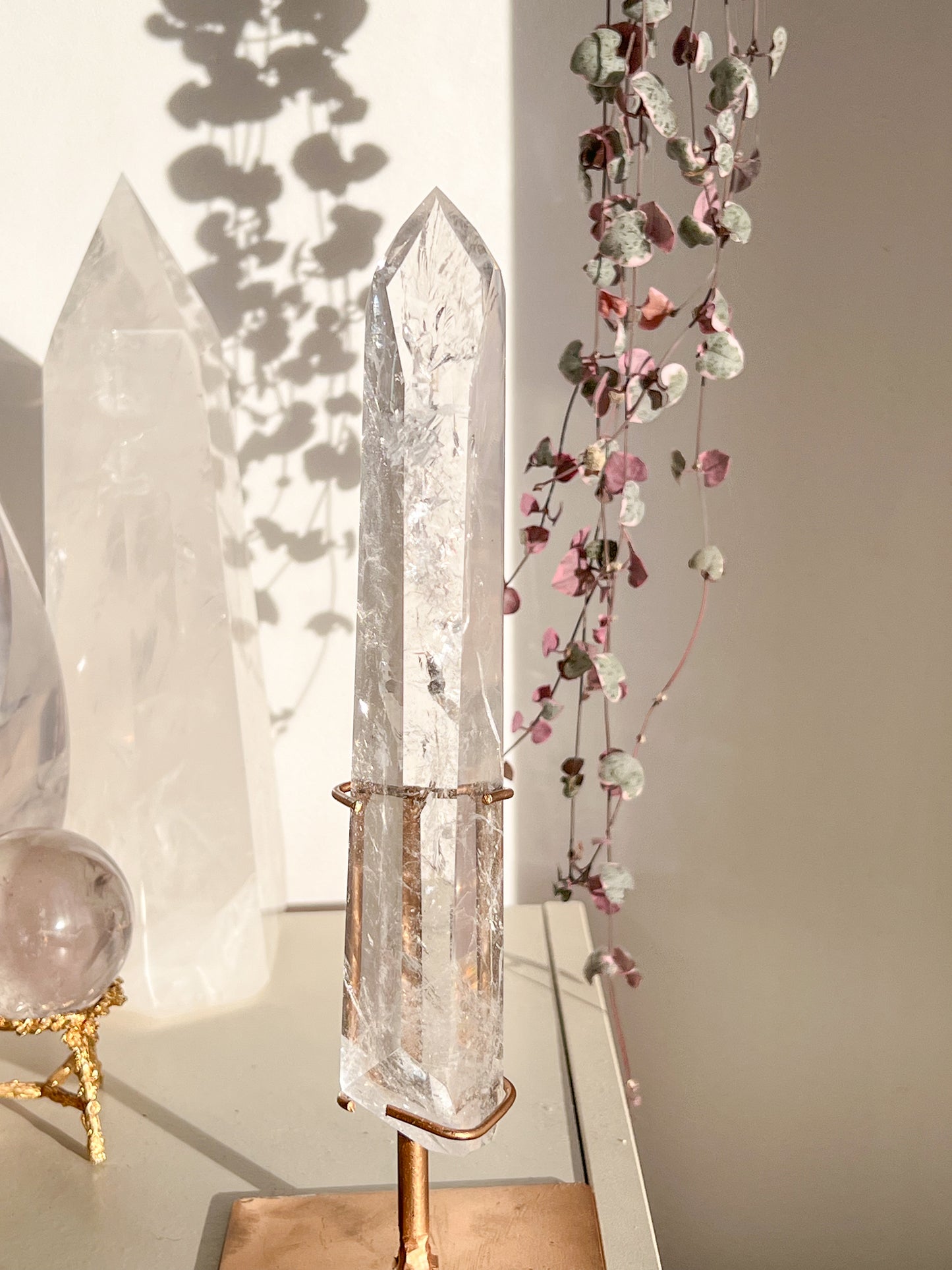 Lemurian Quartz wand