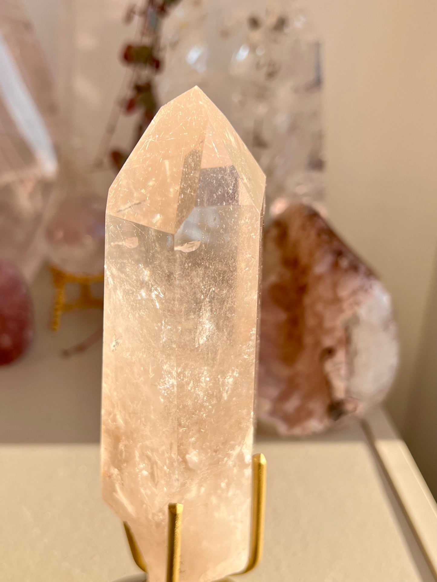 Golden Smokey Quartz with Rutile