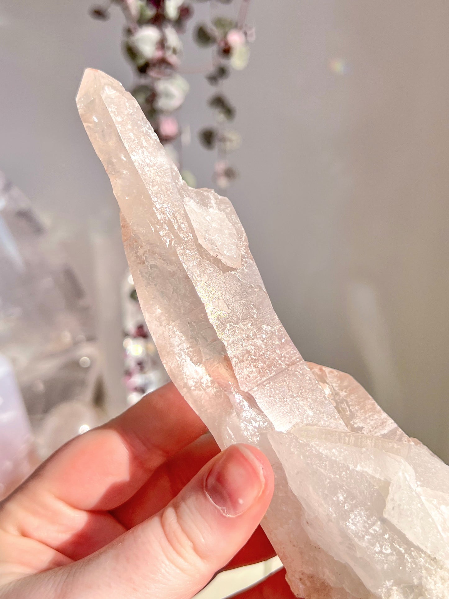 Pink Lemurian Quartz