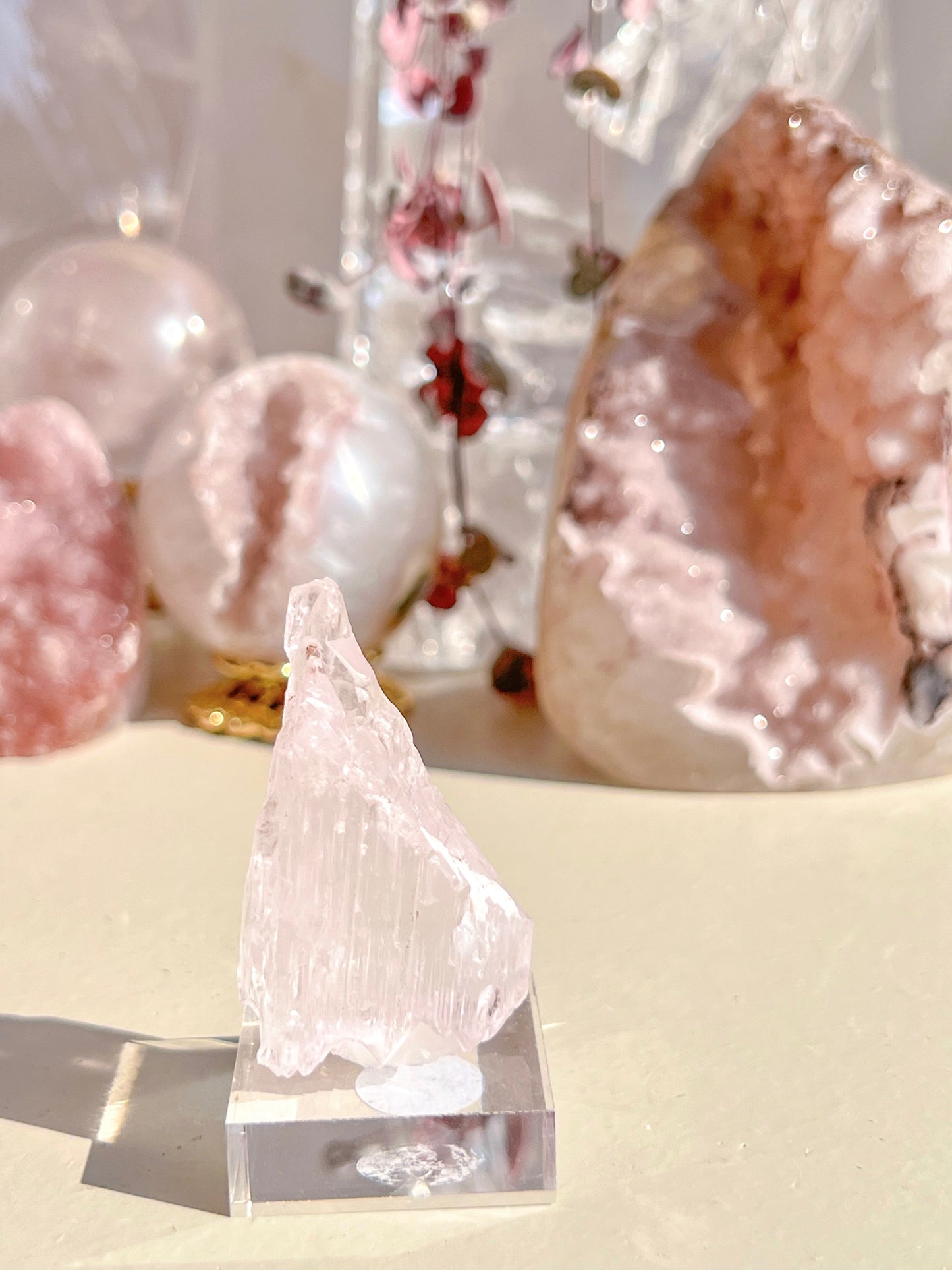 Kunzite specimen