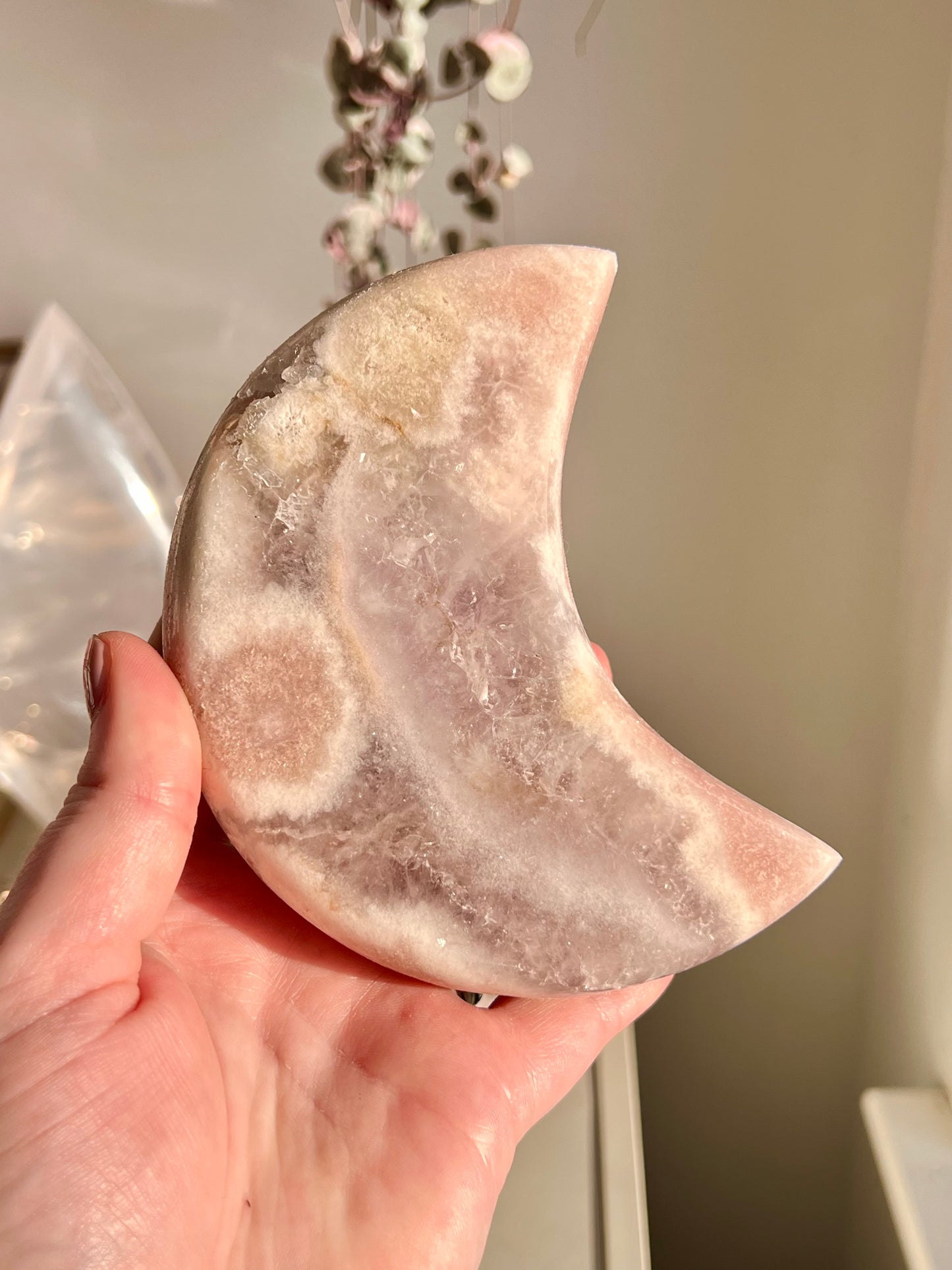 Pink amethyst moon