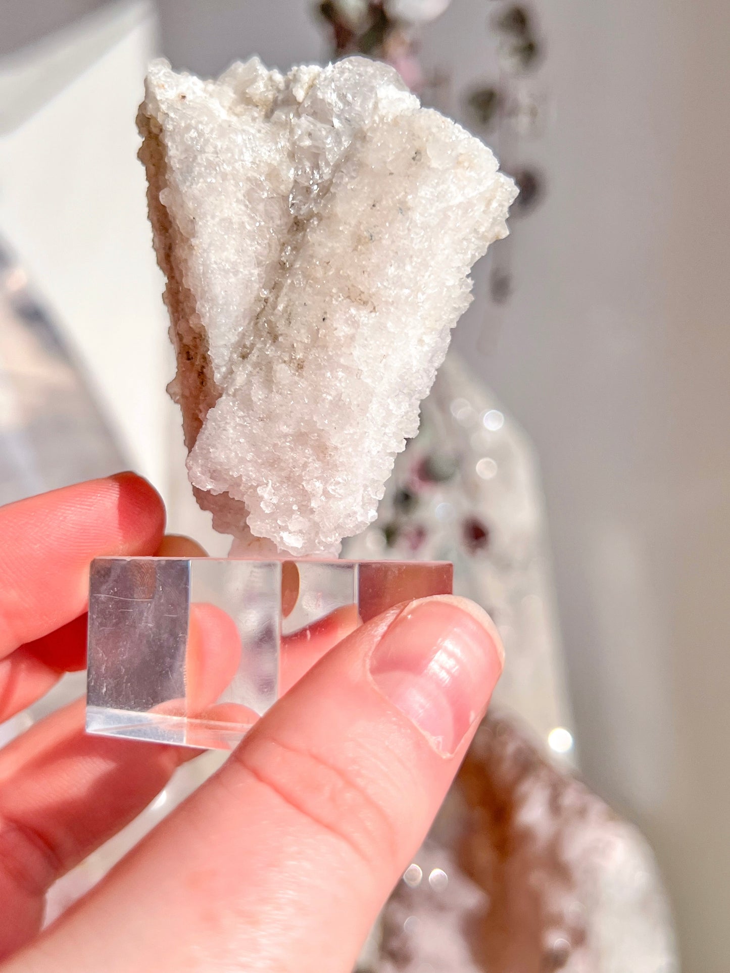 Sugar covered danburite