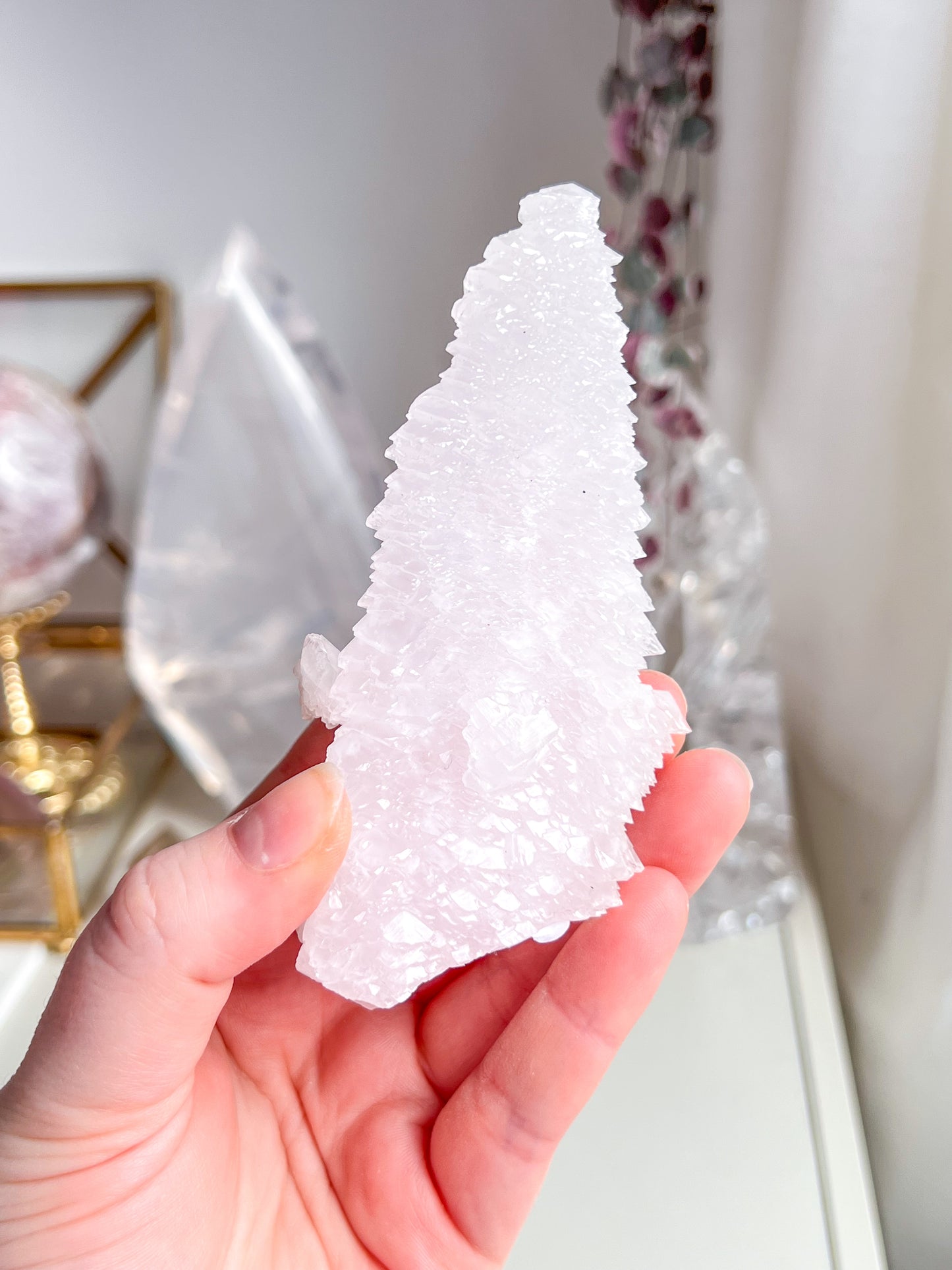 Rare Pink Calcite specimen