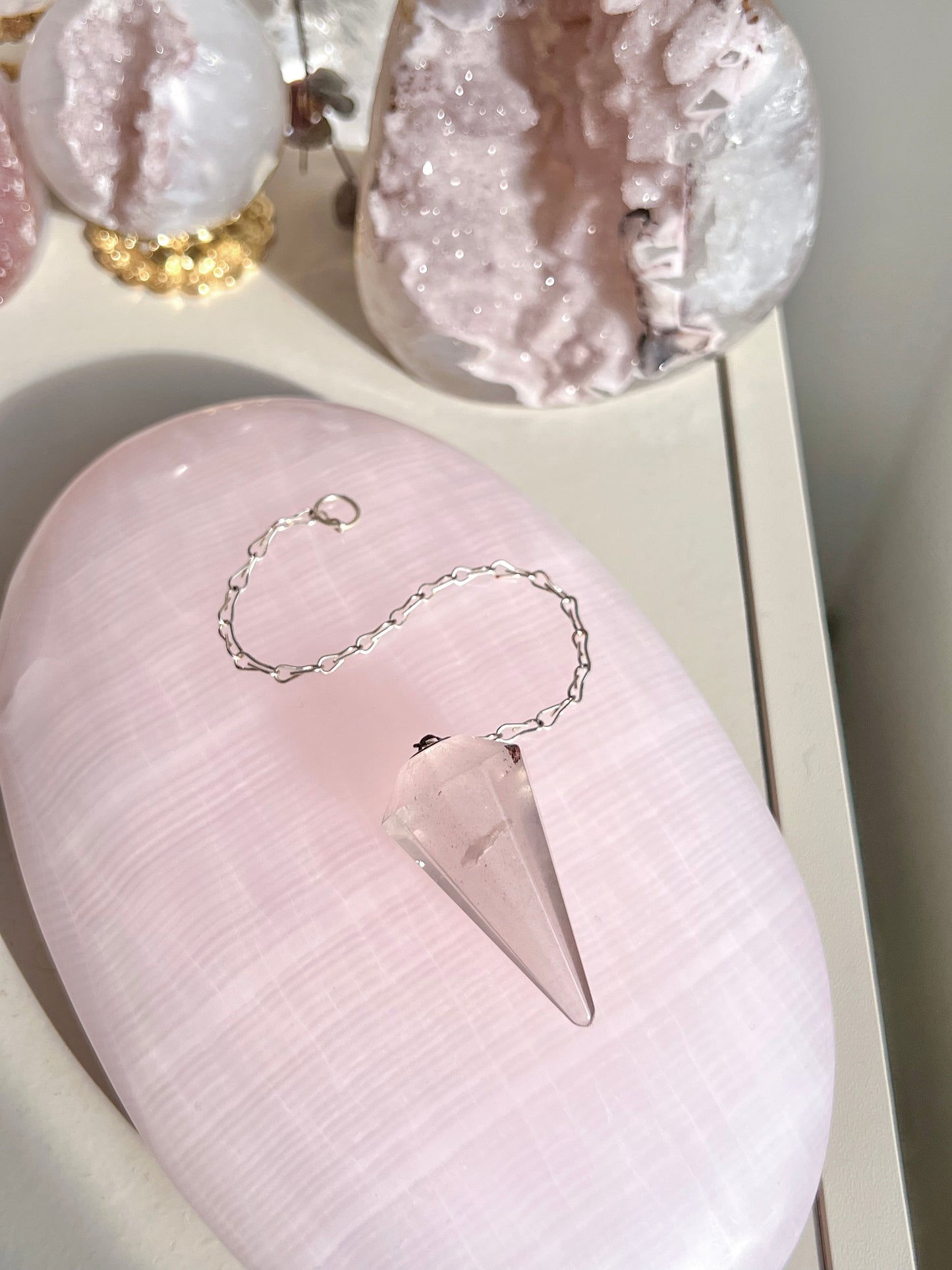 Pink Lithium Pendulum