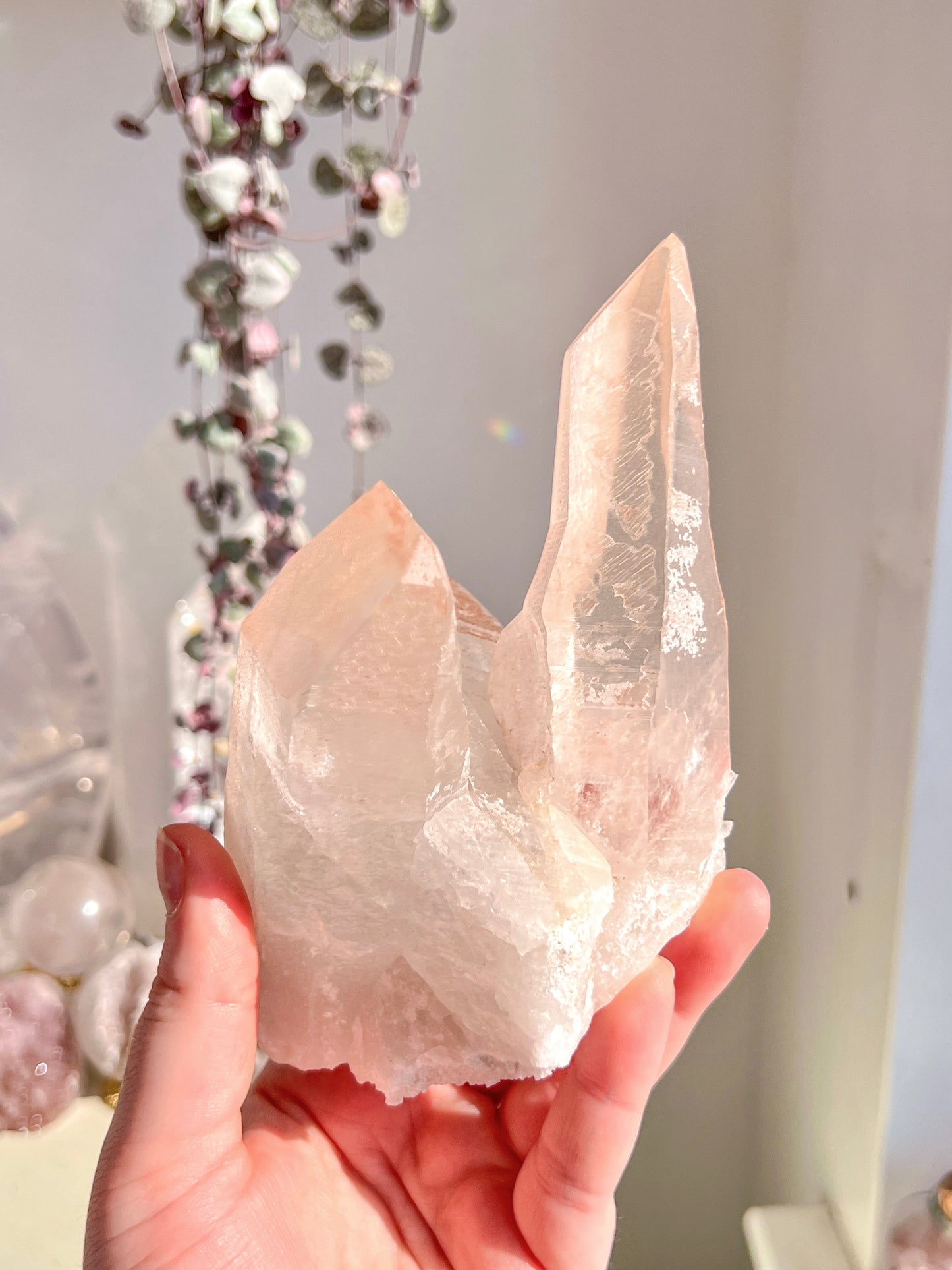 Pink Lemurian Quartz