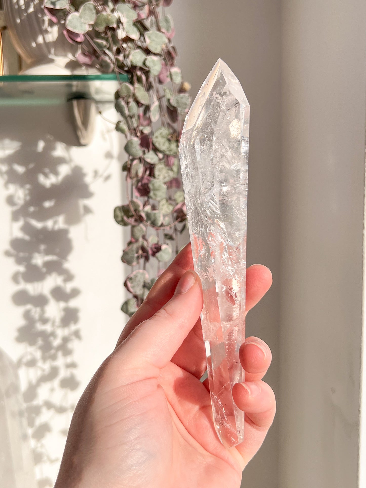 Lemurian Quartz wand