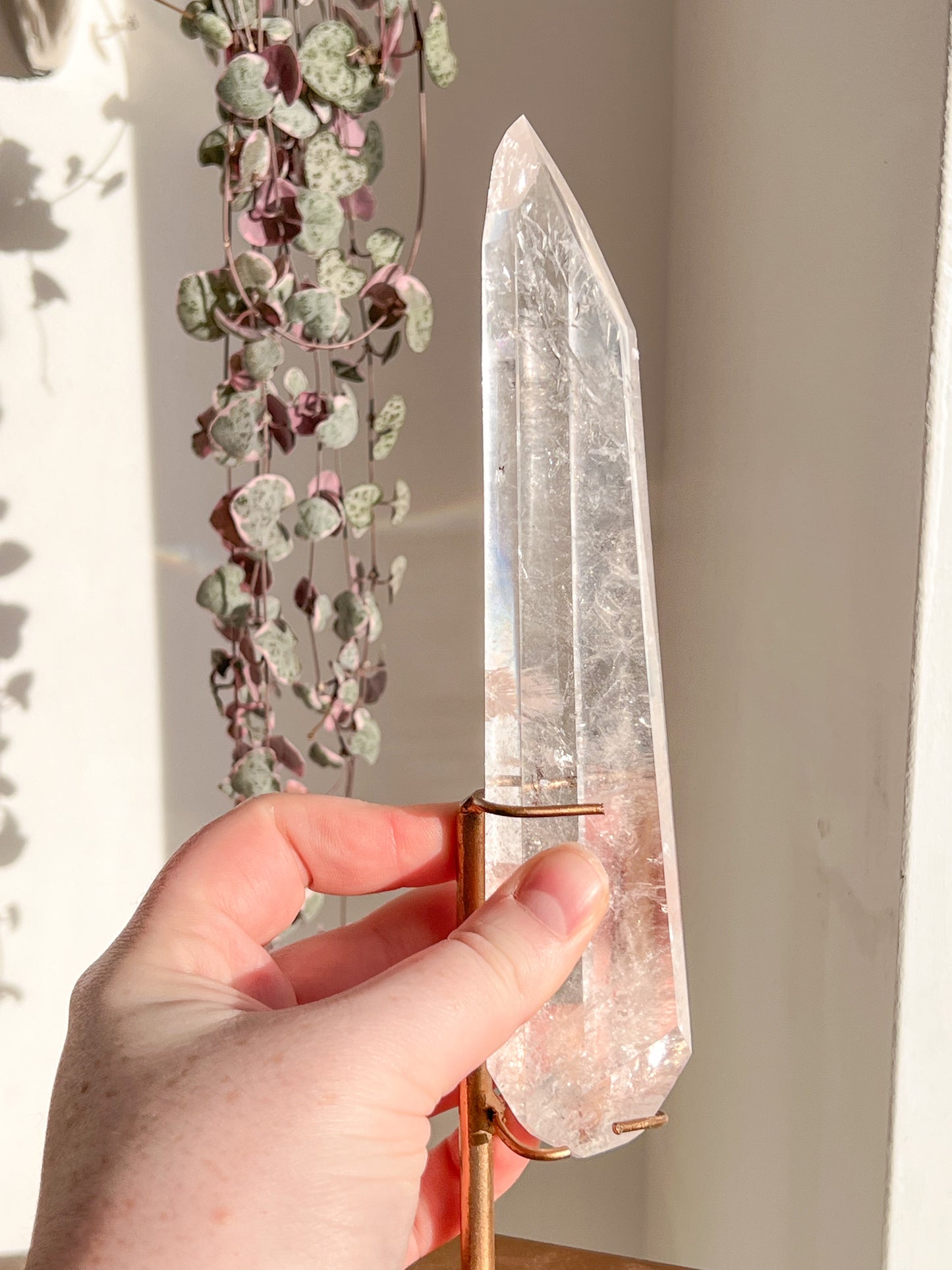 Lemurian Quartz wand