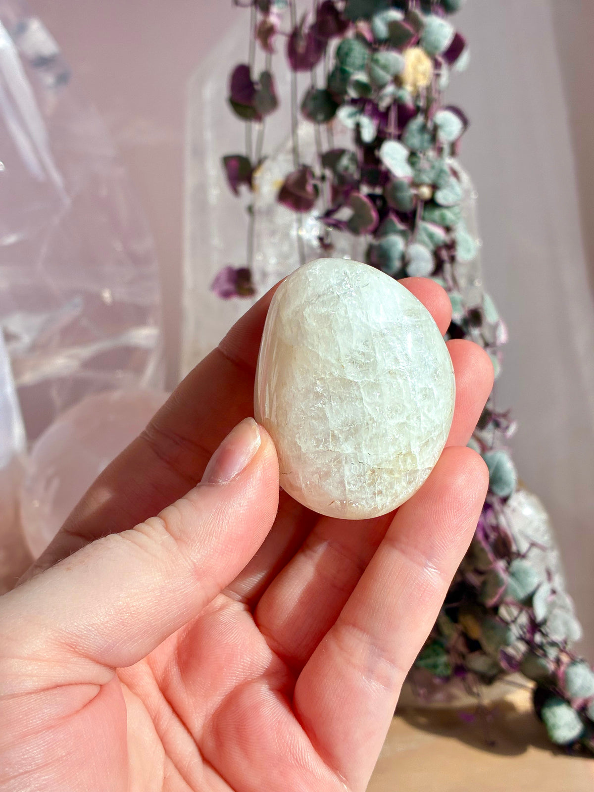 russian natrolite palmstone