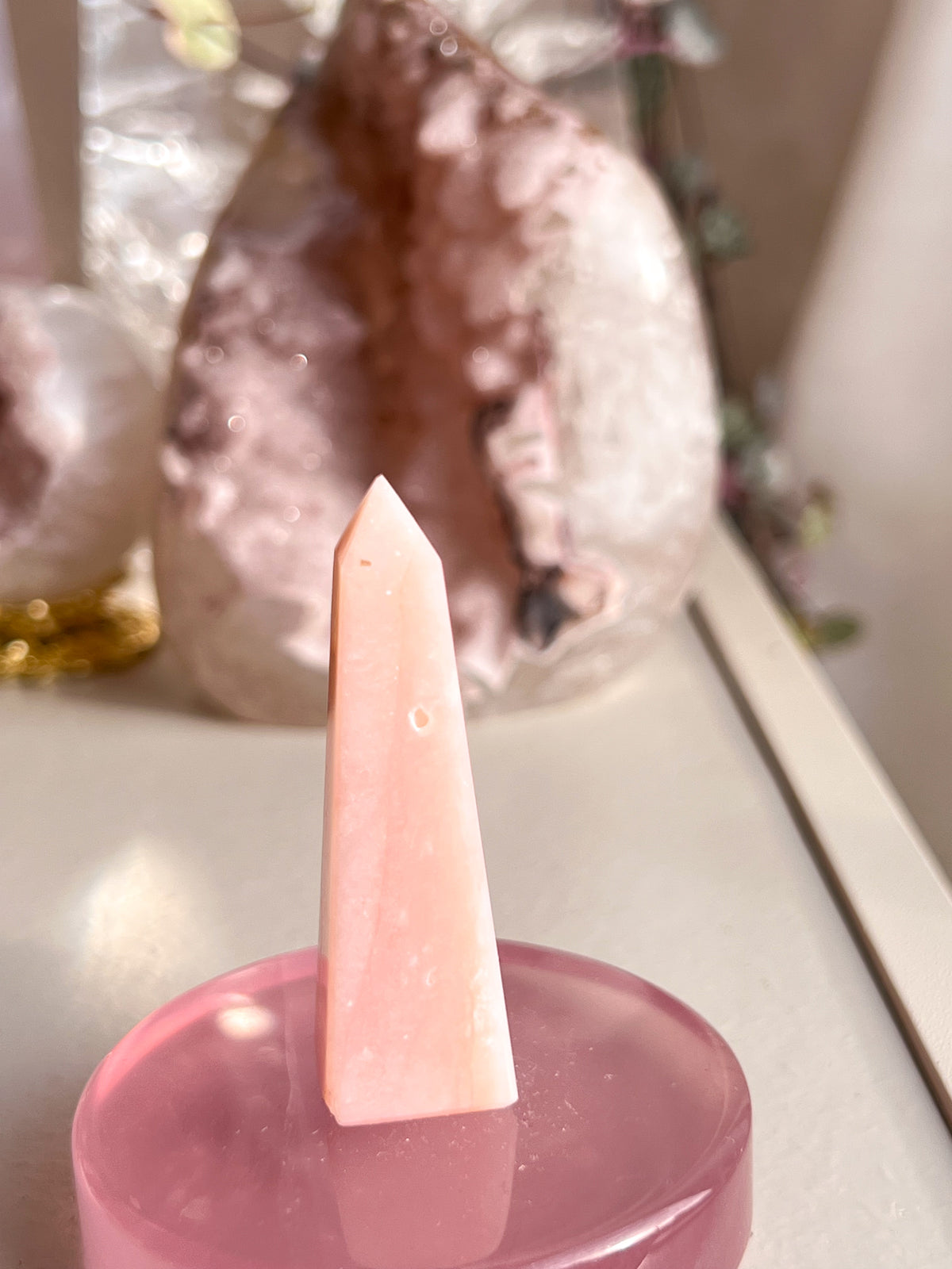 Pink Opal mini tower