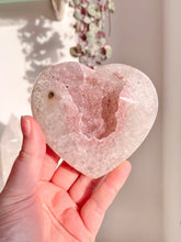 Load image into Gallery viewer, Pink Rainbow Amethyst Heart
