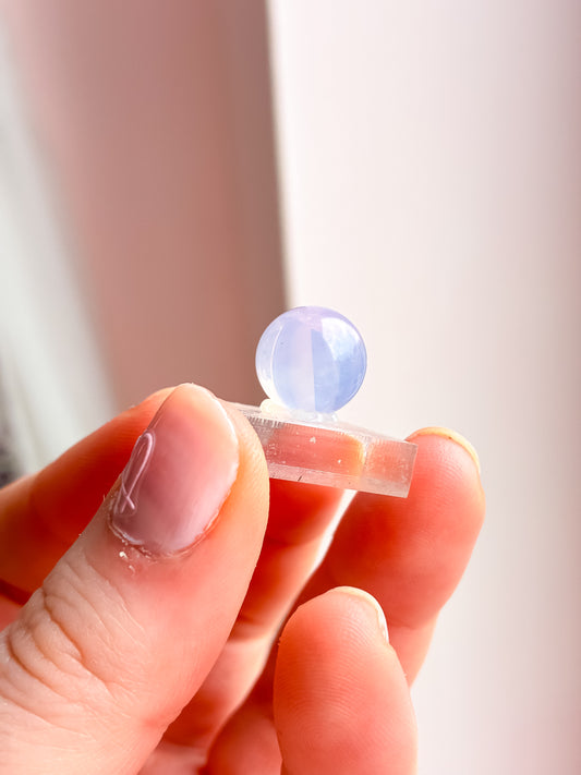 Lavender Moon Quartz sphere