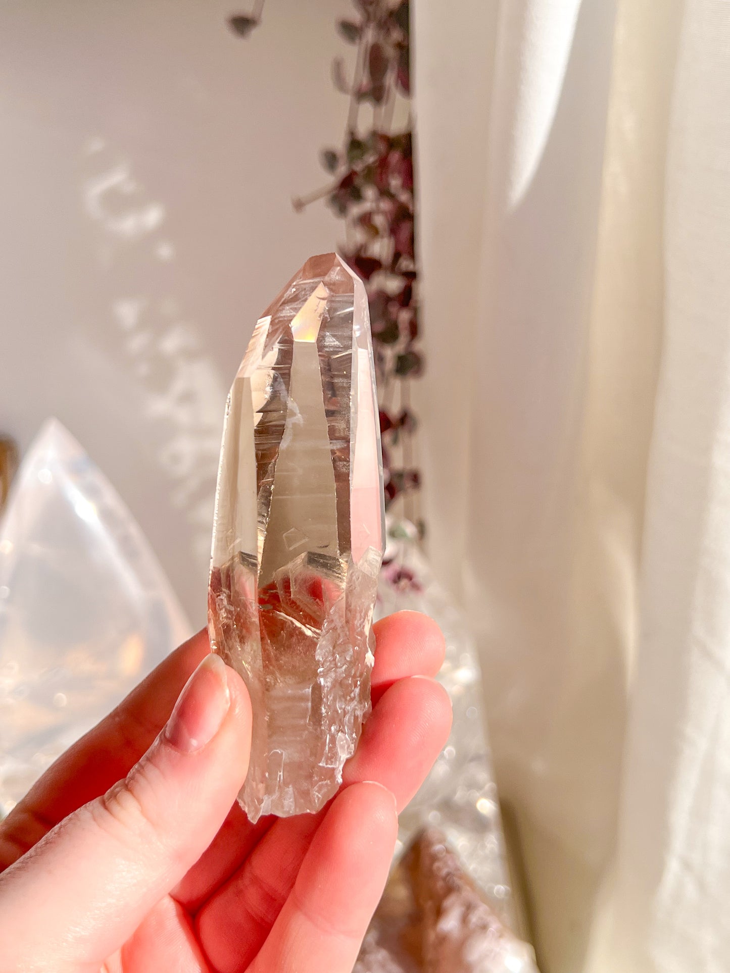 Smokey citrine lemurian