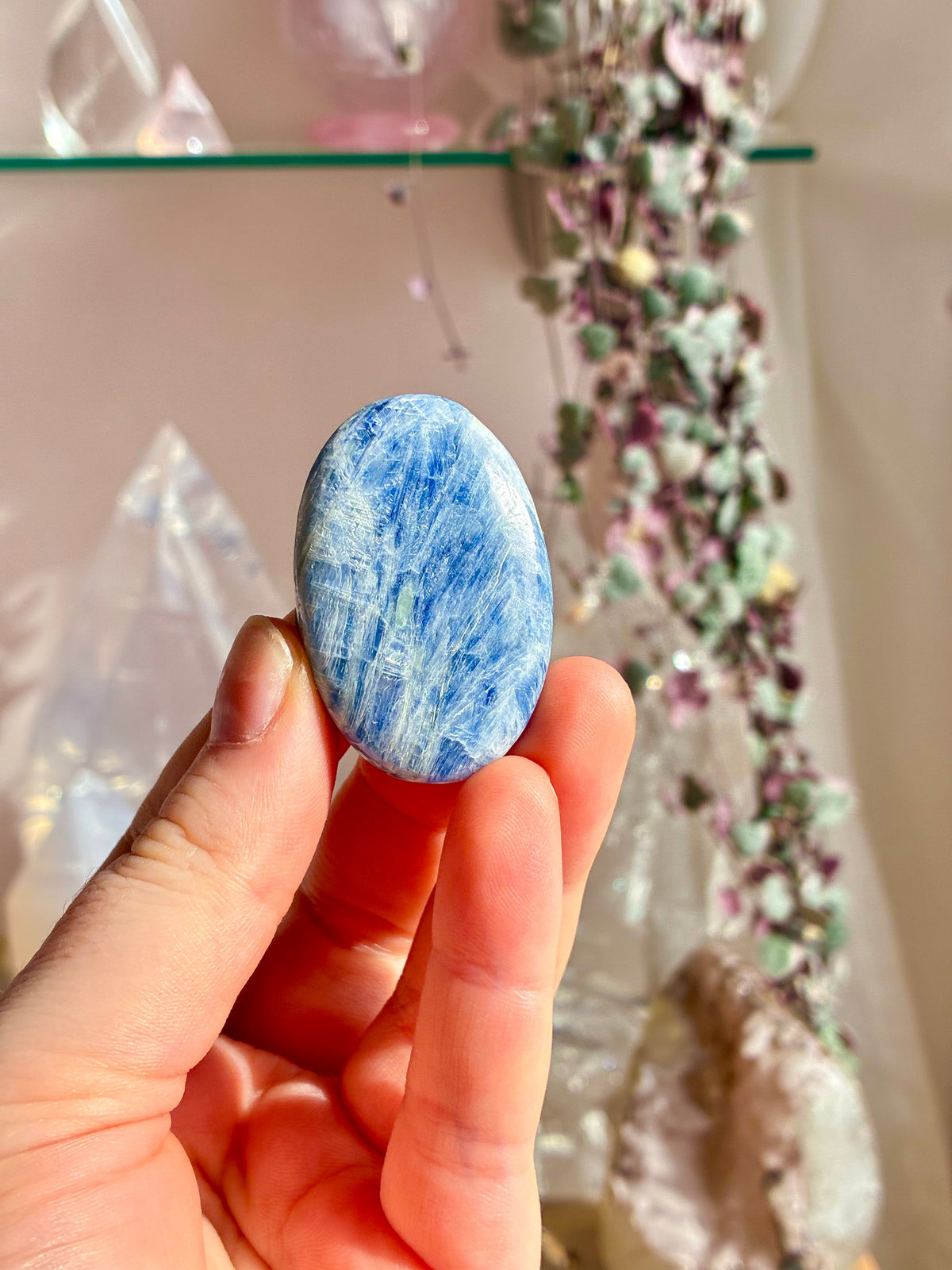Kyanite palm