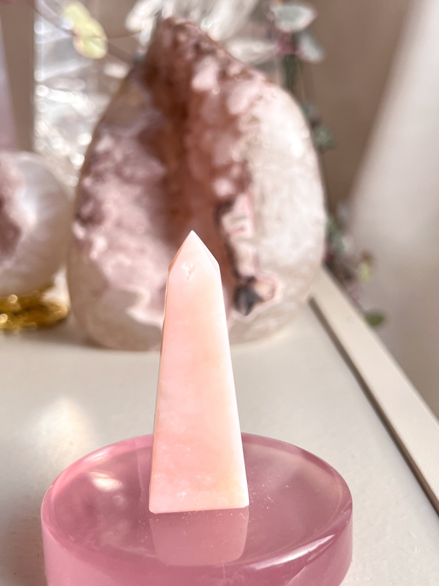 Pink Opal mini tower