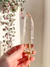 Load image into Gallery viewer, Golden Lemurian Quartz wand
