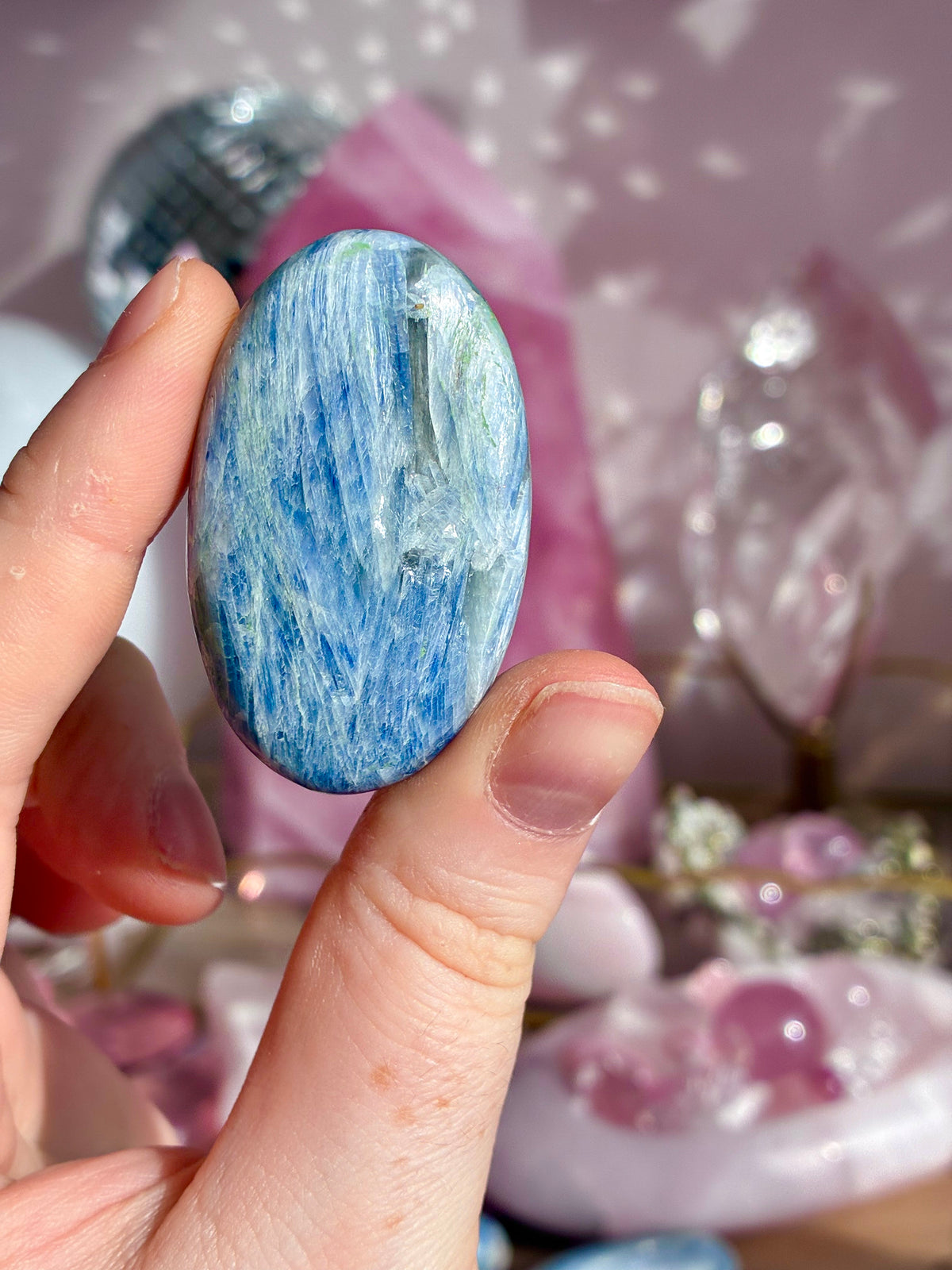 Kyanite palm
