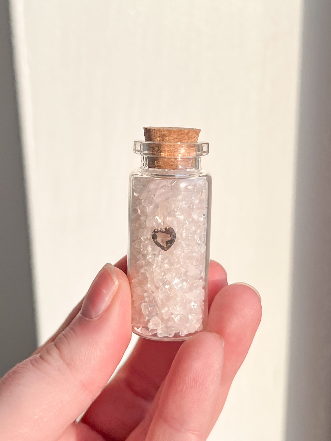 Blissful bottle - Smokey Quartz