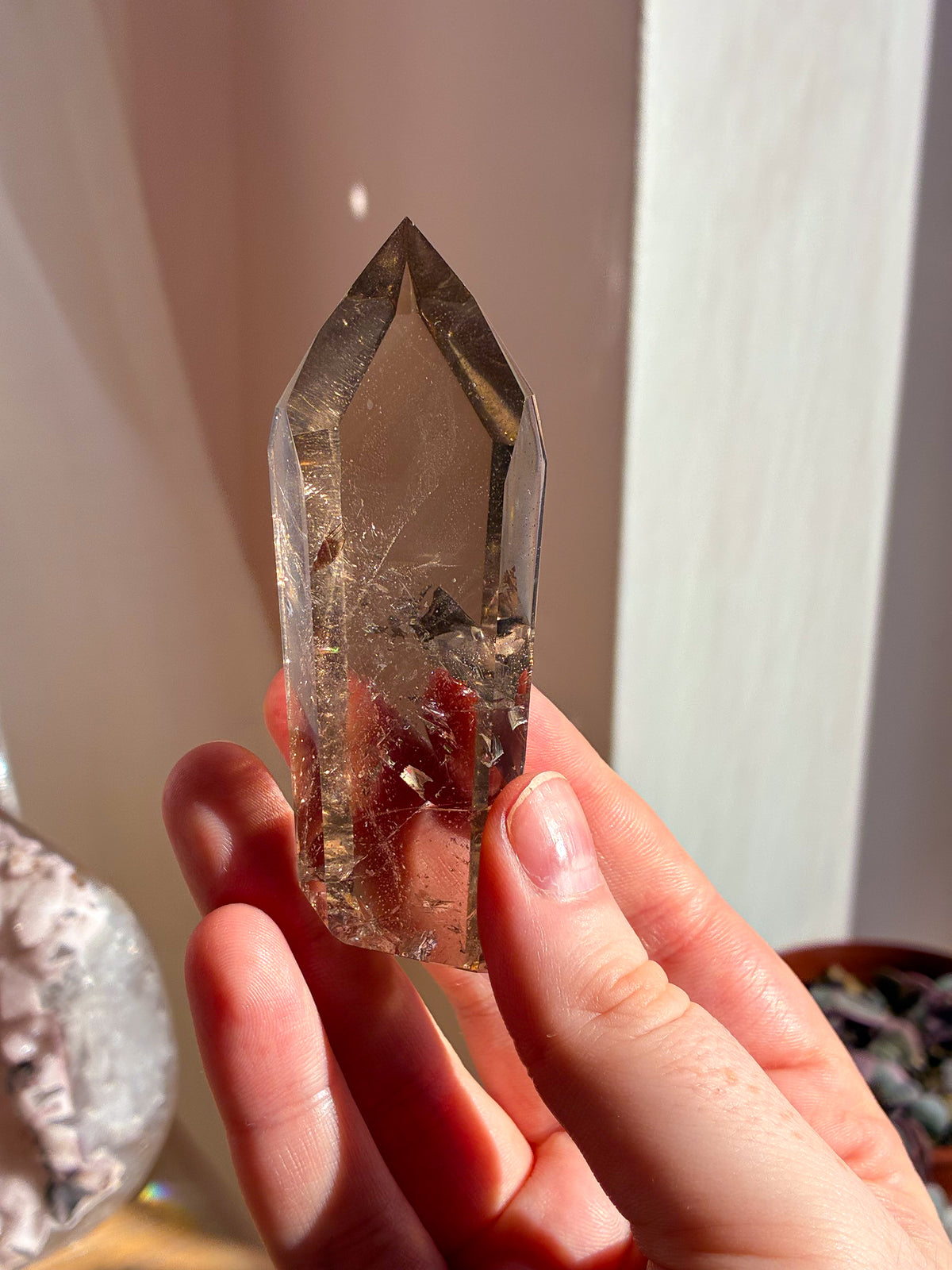 Smokey Lemurian on stand