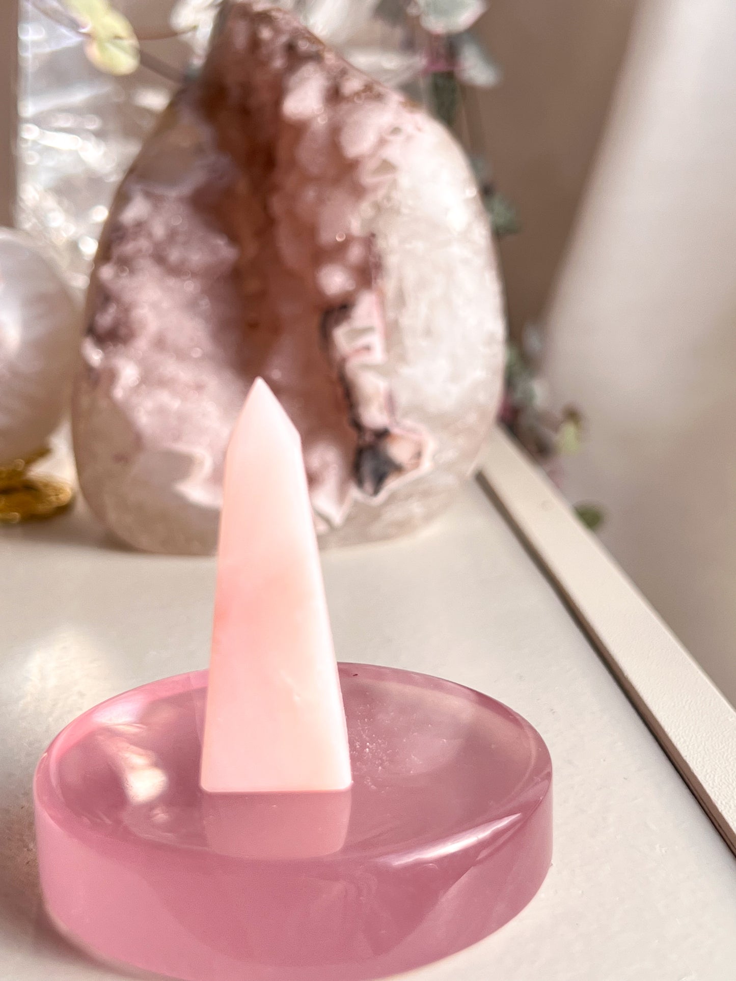 Pink Opal mini tower