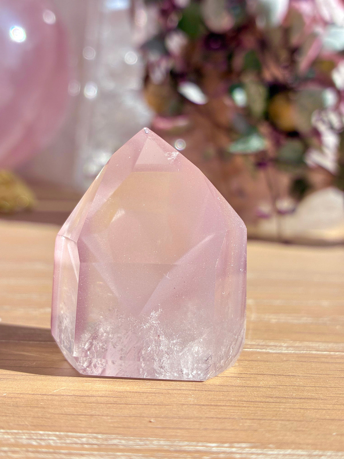 Pink lithium tower
