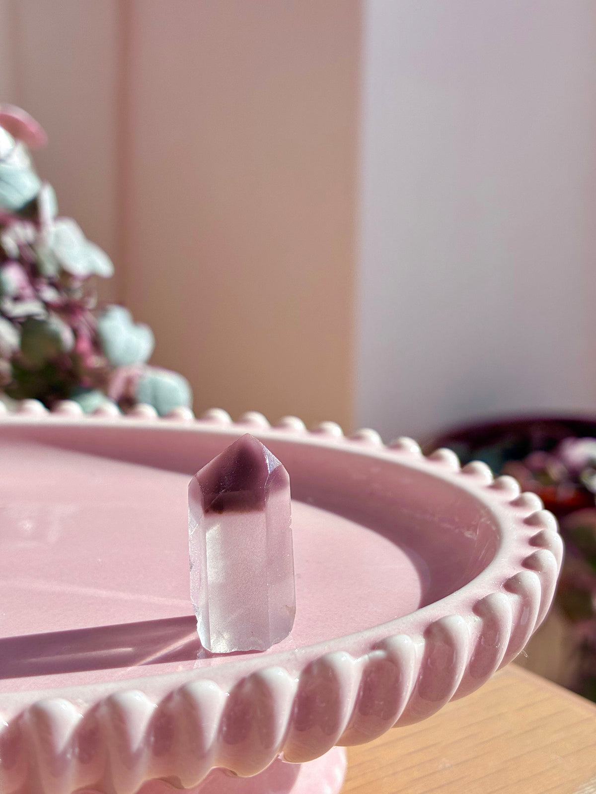 Pink lithium tower