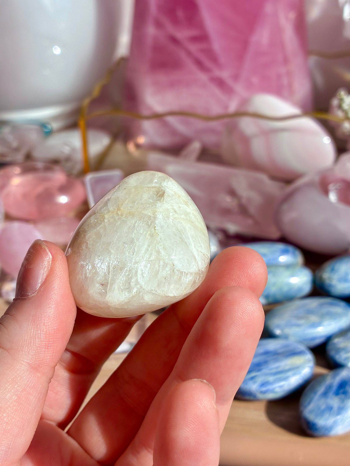 russian natrolite palmstone
