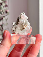 Load image into Gallery viewer, Rare Pink &amp; Green Fluorite with Mica
