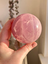 Load image into Gallery viewer, Rose Quartz Sphere
