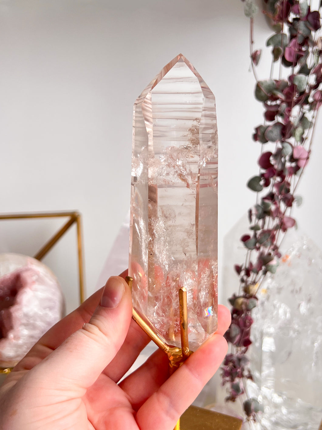 Golden Citrine Lemurian