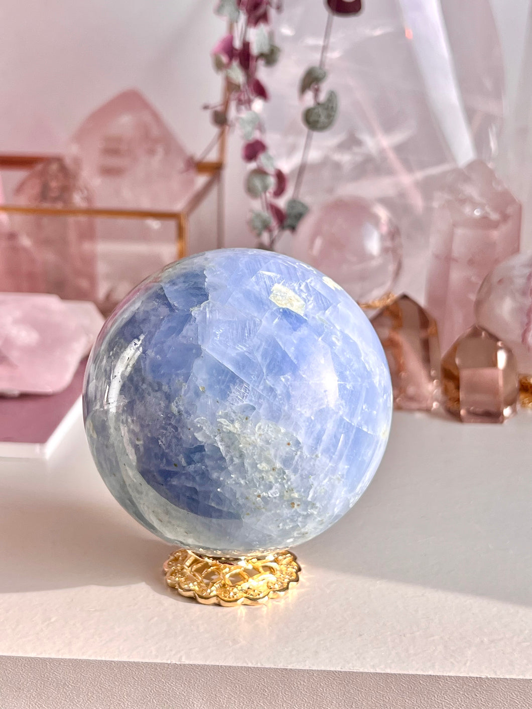 Large Rare Celestite sphere