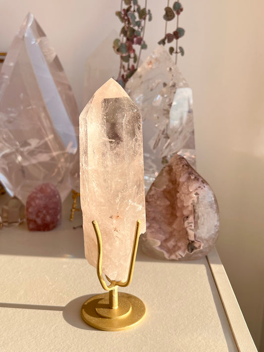 Golden Smokey Quartz with Rutile