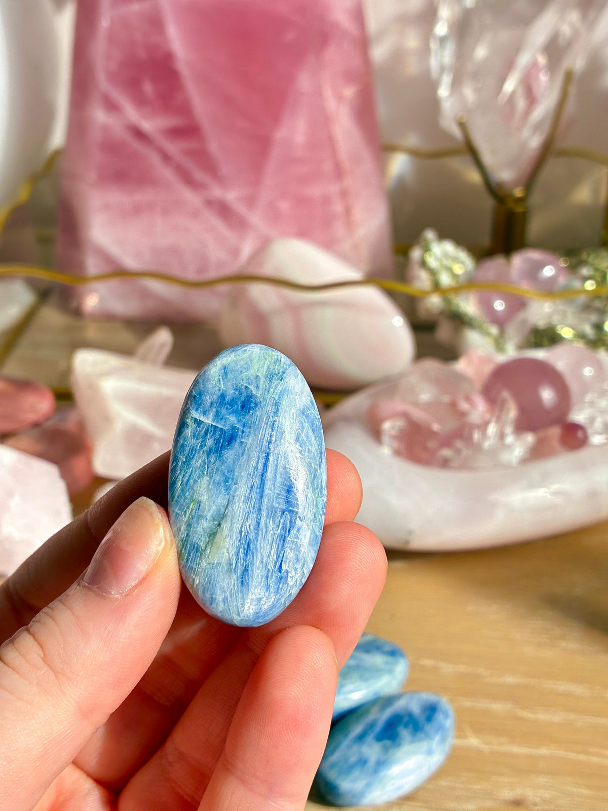 Kyanite palm
