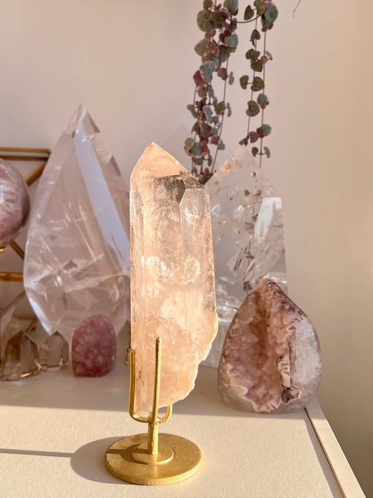 Golden Smokey Quartz with Rutile