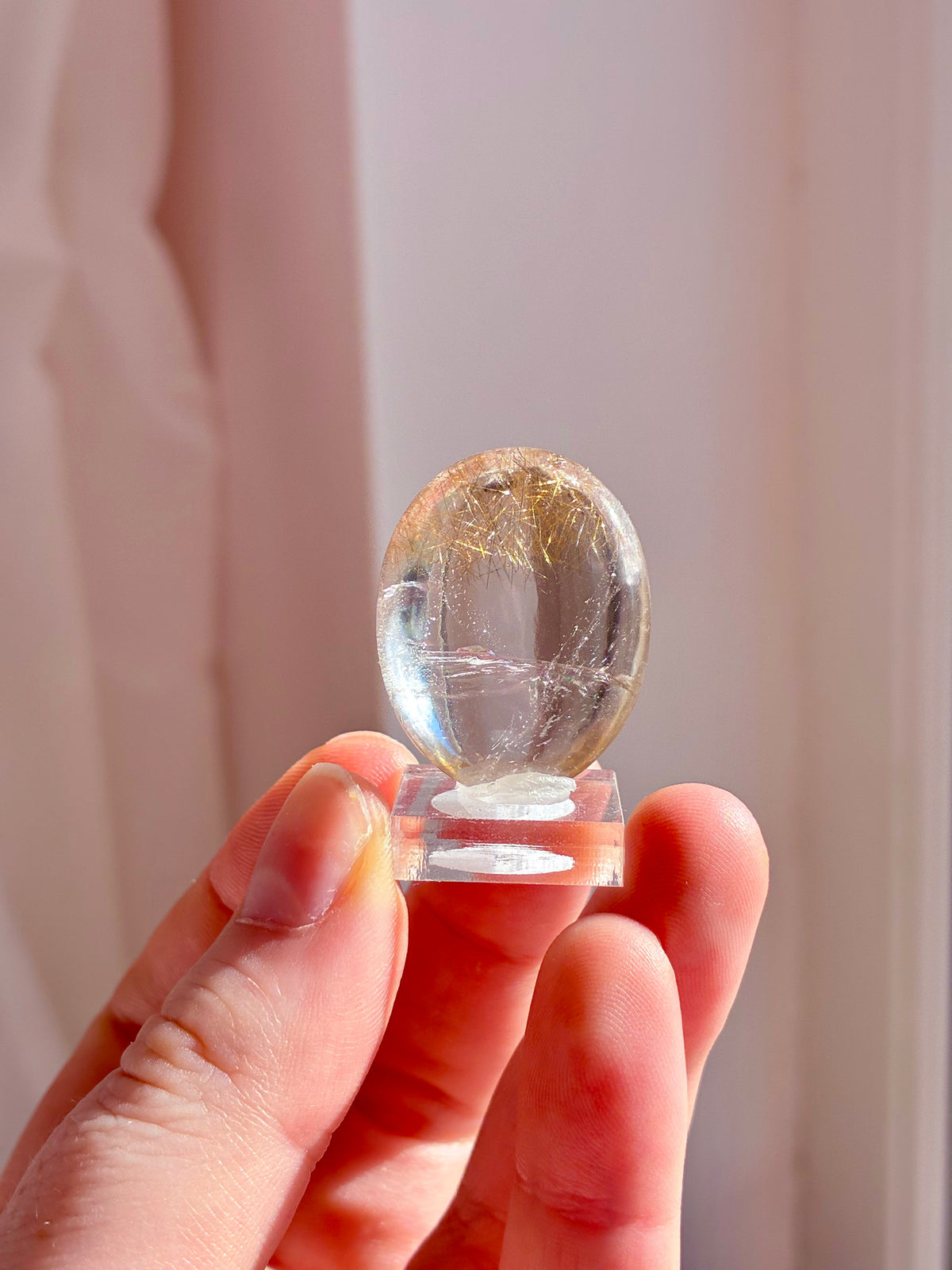 Rutile palmstone