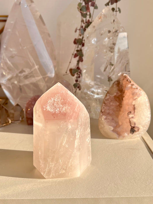 XL Pink Lithium Quartz