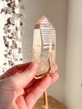 Load image into Gallery viewer, Golden Lemurian Quartz wand
