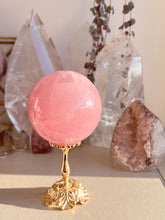 Load image into Gallery viewer, Rose Quartz Sphere
