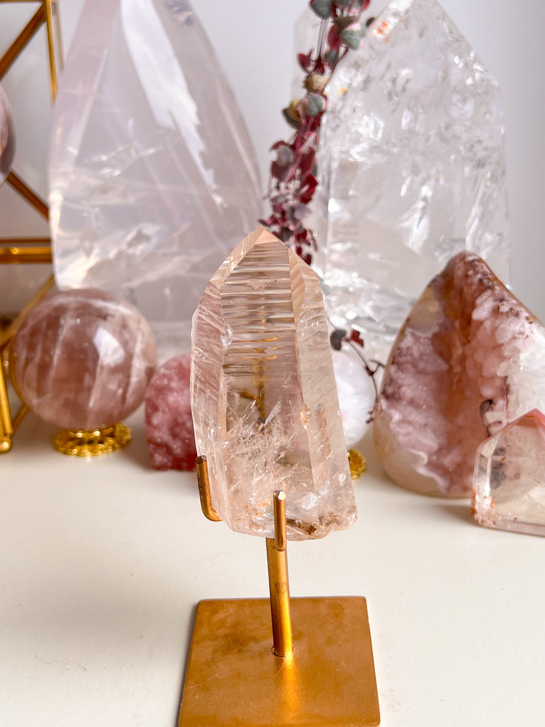 Golden Citrine Lemurian