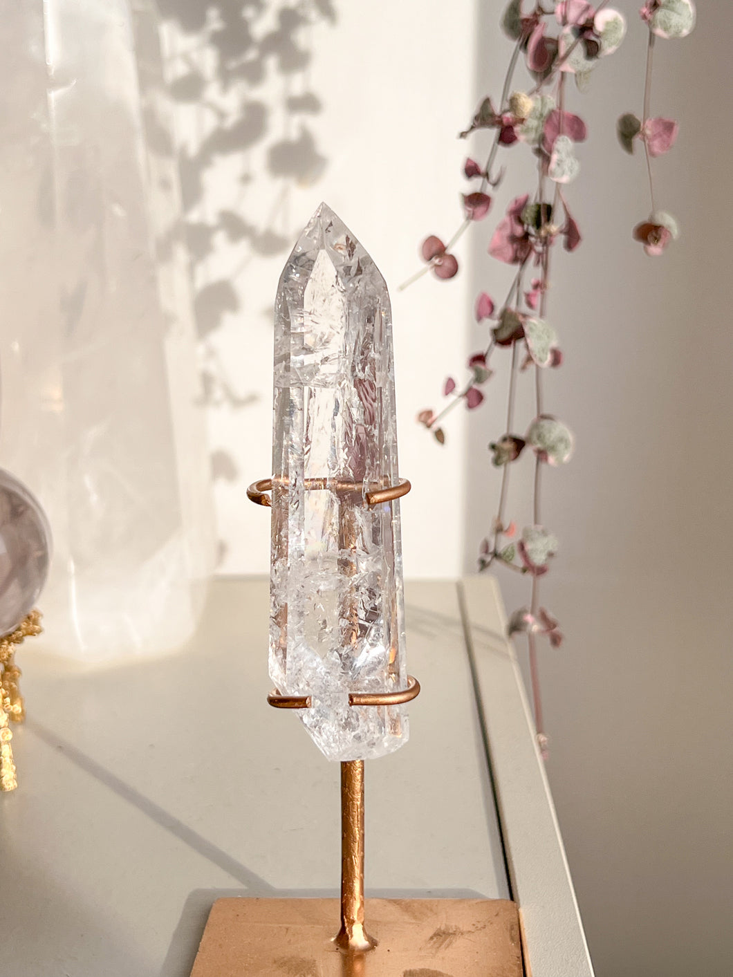 Lemurian Quartz wand