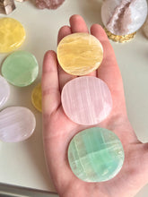 Load image into Gallery viewer, Blissful Calcite Trio - Pink, Pistachio &amp; Lemon
