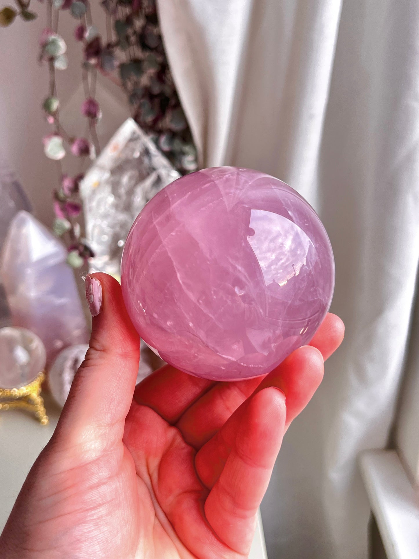 Rose Quartz Sphere