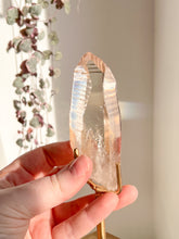 Load image into Gallery viewer, Golden Lemurian Quartz wand
