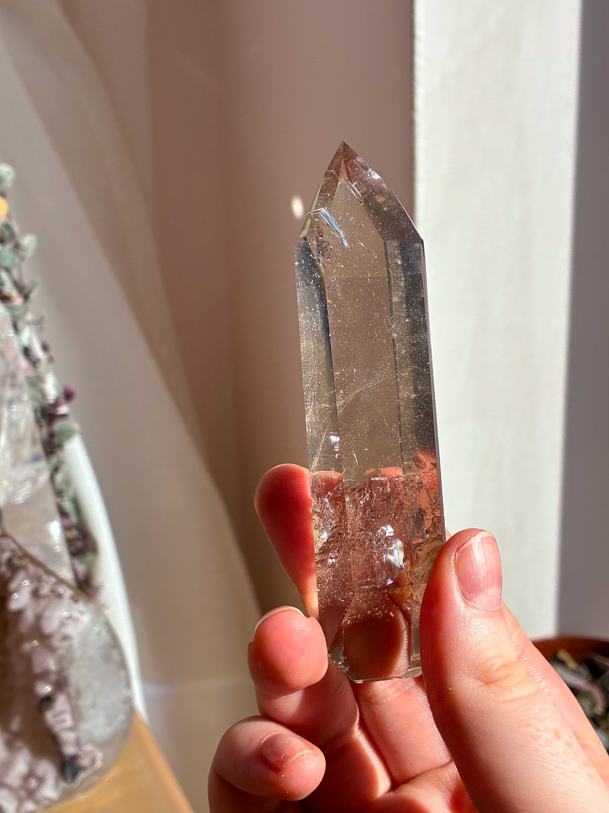 Smokey Lemurian on stand