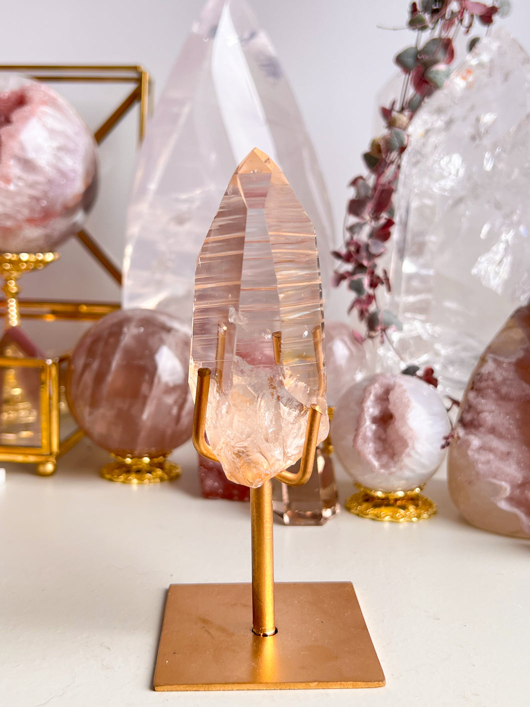 Golden Citrine Lemurian